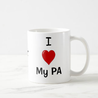 I Liebe mein PA und meine PA-Lieben ich! Kaffeetasse