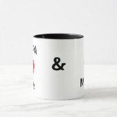 I Liebe mein PA und meine PA-Lieben ich! Tasse (Zentrum)