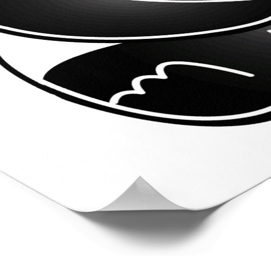 I Liebe Mein Panda-Druck Poster (Ecke)