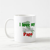 I Liebe mein Papa Kaffeetasse (Links)