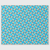 I Liebe mein Papillon Geschenkpapier (Flach)