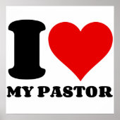 I LIEBE MEIN PASTOR POSTER (Vorne)