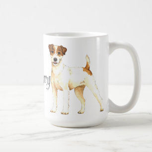 I Liebe mein Pastor-Russell-Terrier Kaffeetasse
