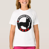 I Liebe Mein Pembroke Walisischer Corgi T - Shirt (Vorderseite)