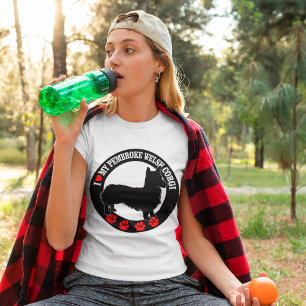 I Liebe Mein Pembroke Walisischer Corgi T - Shirt