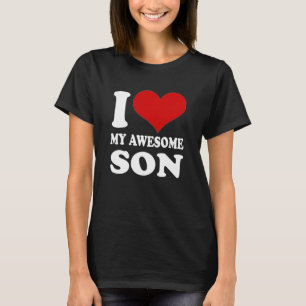I Liebe Mein Phantastischer Sohn T - Shirt Vater M