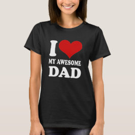 I Liebe Mein Phantastischer Vater T - Shirt Son Da