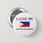 I Liebe mein philippinischer Freund Button (Vorne & Hinten)