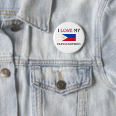 I Liebe mein philippinischer Freund Button (Beispiel)