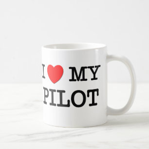 I Liebe mein PILOT Kaffeetasse