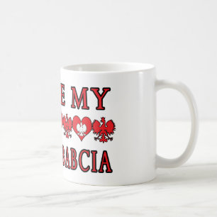 I Liebe Mein Polnisch Babcia Kaffeetasse