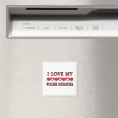 I Liebe Mein Polnisch Dziadzia Magnet (In Situ (Geschirrspüler))