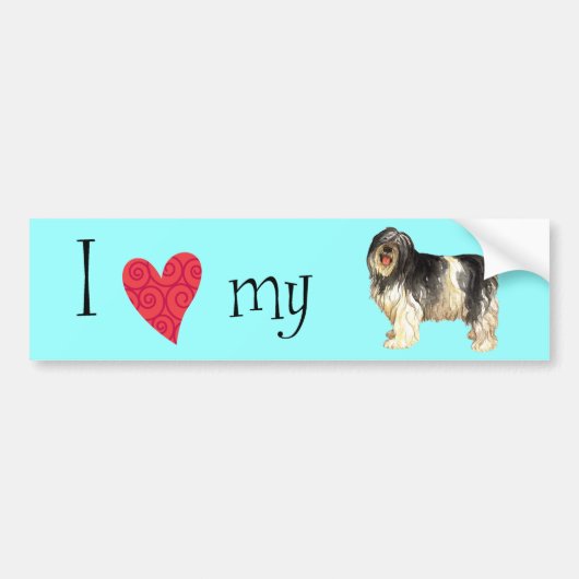 I Liebe mein PON Autoaufkleber (Vorne)