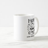 I LIEBE MEIN POODLE - Personalisiertes Hundebesitz Kaffeetasse (VorderseiteRechts)