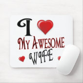 I Liebe mein populäres erschwingliches des Mousepad (Mit Mouse)