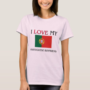 I Liebe mein portugiesischer Freund T-Shirt