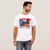 I Liebe mein puertorikanisches Paso Fino T-Shirt (Vorne ganz)