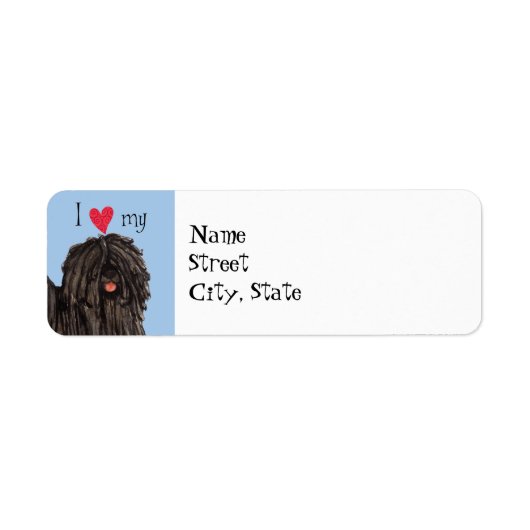 I Liebe mein Puli (Vorne)