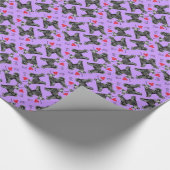 I Liebe mein Pumi Geschenkpapier (Ecke)