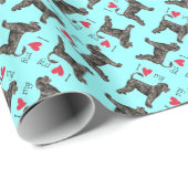 I Liebe mein PWD Geschenkpapier (Rolleneckpunkt)