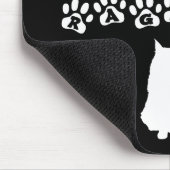 I Liebe mein Ragdoll--Weißer Text Mousepad (Ecke)