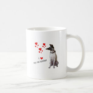 I Liebe mein Ratten-Terrier Kaffeetasse