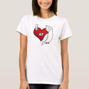 I Liebe mein Regenschirmcockatoo-T - Shirt