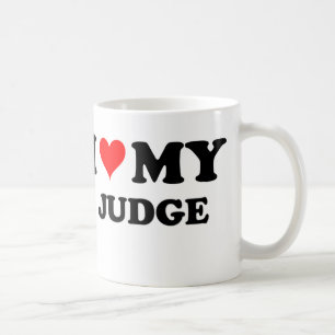 I Liebe mein Richter Kaffeetasse