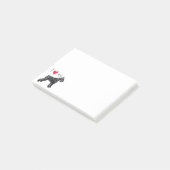 I Liebe mein riesiger Schnauzer Post-it Klebezettel (angewinkelt)