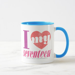 I Liebe mein Rosa 17 Tasse