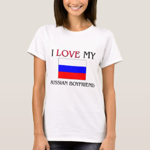 I Liebe mein russischer Freund T-Shirt