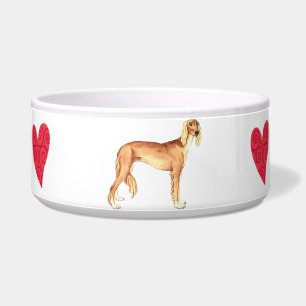 I Liebe mein Saluki Napf