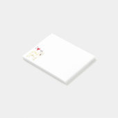 I Liebe mein Samoyed Post-it Klebezettel (angewinkelt)