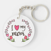 I Liebe mein Schlüsselanhänger der (Rückseite)