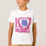 I Liebe Mein Schwester rosa/lila - Foto T-Shirt<br><div class="desc">I Liebe My Sister rosa/lila - Foto Fügen Sie Ihr Lieblings-Foto zu diesem T - Shirt Design!</div>