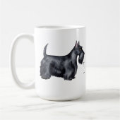 I Liebe mein Scottie Kaffeetasse (Links)