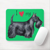 I Liebe mein Scottie Mousepad (Mit Mouse)