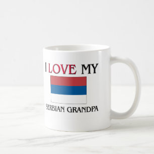I Liebe mein Serbian-Großvater Kaffeetasse