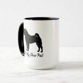 I Liebe mein Shar Pei Tasse (Vorderseite Links)