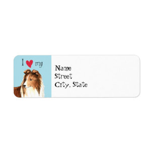 I Liebe mein Sheltie