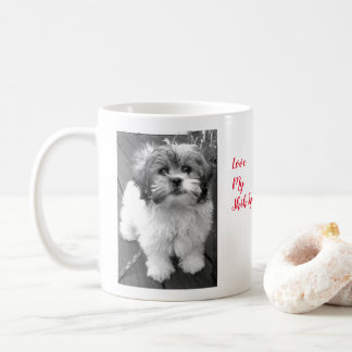 I Liebe mein Shih Tzu Bichon Kaffeetasse