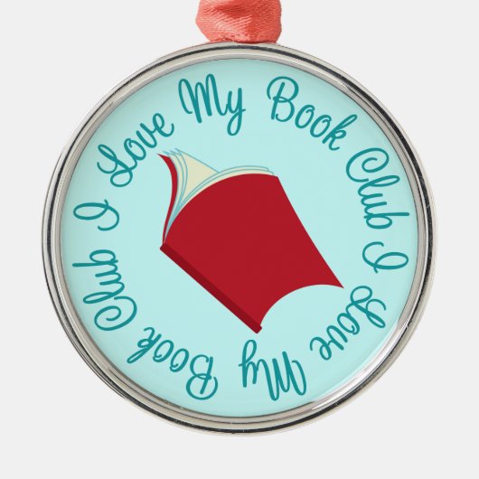 I Liebe mein Silbernes Ornament (Vorne)