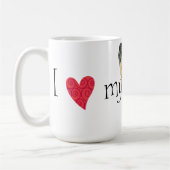 I Liebe mein Skye Terrier Kaffeetasse (Links)