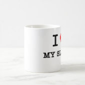 I Liebe mein Sleuth Kaffeetasse (Mittel)