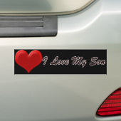 I Liebe mein Sohn Autoaufkleber (Auf Auto)