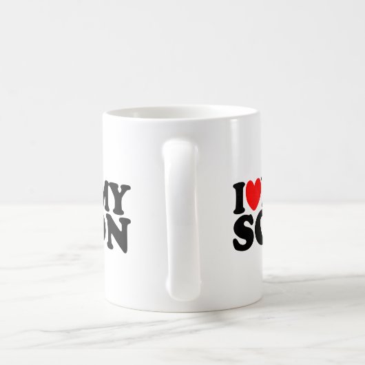 I Liebe mein Sohn Kaffeetasse (Henkel)