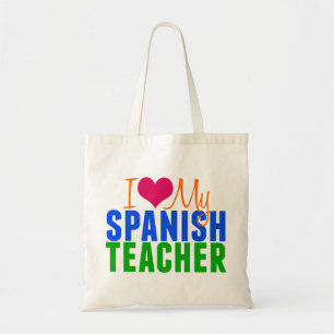 I Liebe mein spanischer Lehrer Tragetasche