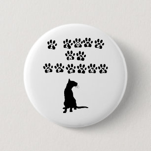 I Liebe mein Sphynx--Schwarzer Text Button