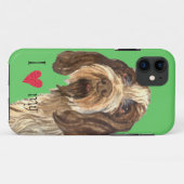 I Liebe mein Spinone Italiano Case-Mate iPhone Hülle (Rückseite (Horizontal))