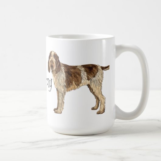 I Liebe mein Spinone Italiano Kaffeetasse (Rechts)